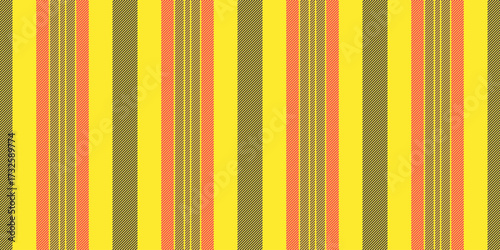 Luxury seamless lines textile, graphical background stripe pattern. Commercial vertical texture vector fabric in yellow and bright colors.