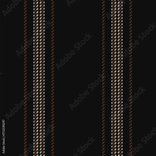 Dark, elegant striped pattern.  Neutral tones create a sophisticated, versatile design. Ideal for backgrounds, textiles, and graphic projects needing a classic feel.
