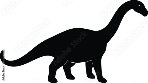 brontosaurus silhouette