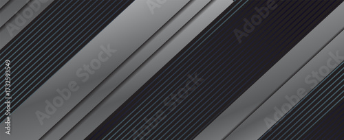 Black metal textured steel background. Perforated metal sheet. Vector illustration