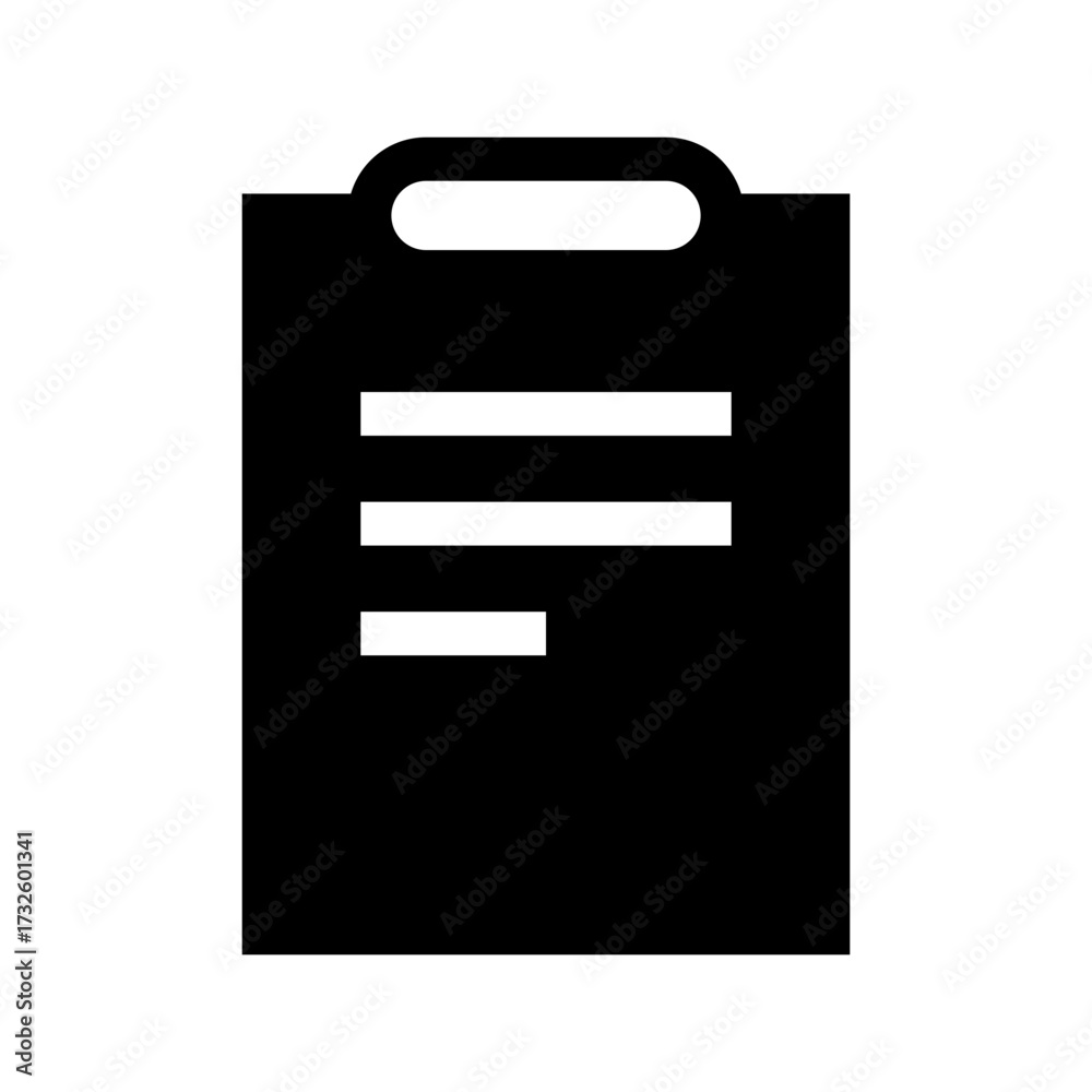 Fototapeta premium Note Icon