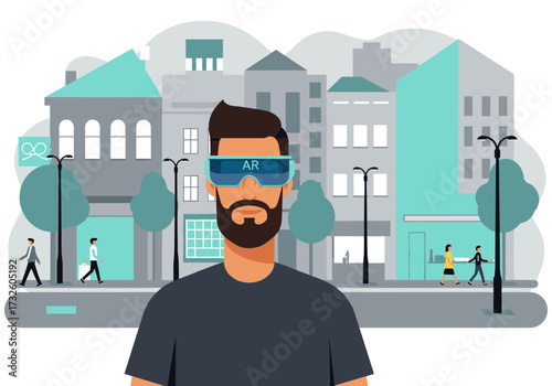 Exploring augmented reality technology in urban environments a visual perspective of city life