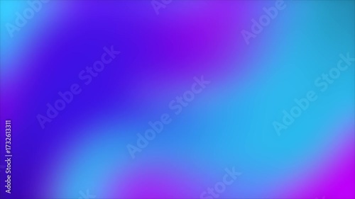 Bright blue purple minimalist abstract color swirl motion background