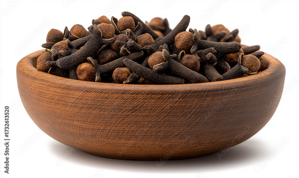 Obraz premium cloves on a white background