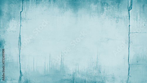 Concrete walls with abstract patterns. Old cement texture in blue color style for graphic design or retro wallpaper