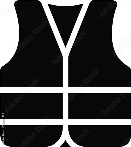 safety vest silhouette