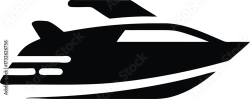 speedy yacht silhouette