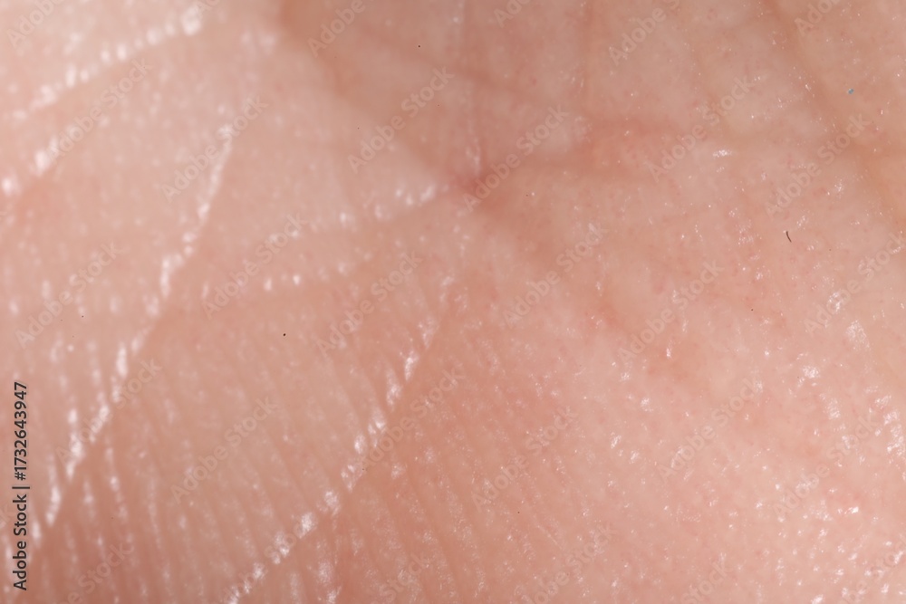 Fototapeta premium Macro view of human skin as background