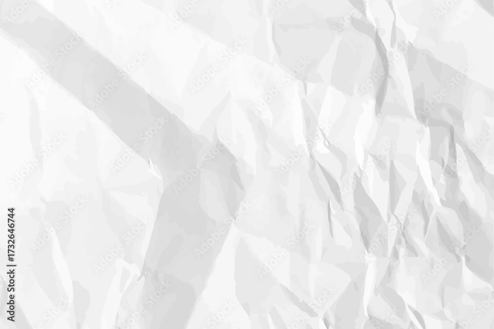 Obraz premium White clean crumpled paper