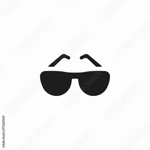 sunglasses summer icon sign vector