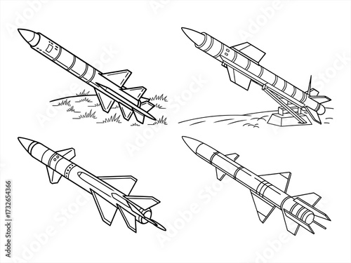 coloring page line art the scud black vector bundle