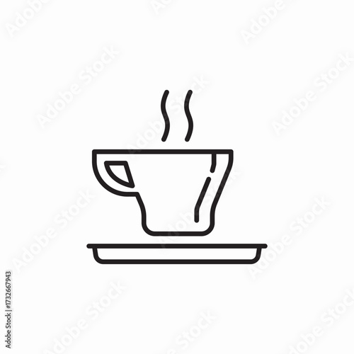espresso cup icon sign vector