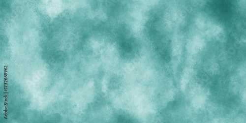 Abstract Elegant dark green background with mottled vintage texture in old fancy background design, texture of colored parchment paper.