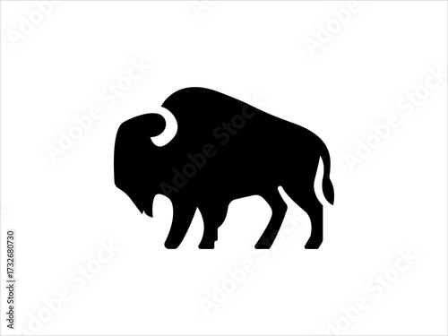 Buffalo silhouette design