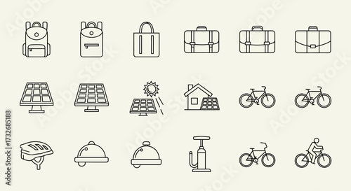 Collection of Outdoor and Travel Items.