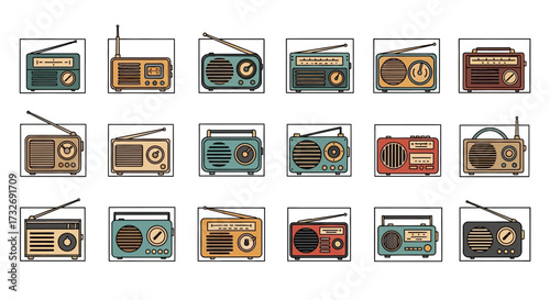 Vintage Radio Collection.