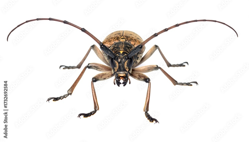 Fototapeta premium Close-up of a longhorn beetle (1)