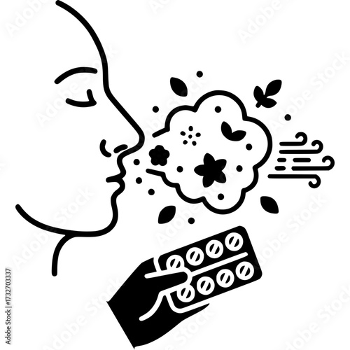 Pollen Allergy Icon