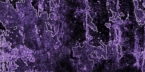 Textured abstract background with luminous purple organic forms and a gritty, weathered appearance grunge