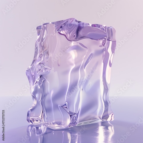 melting ice cube