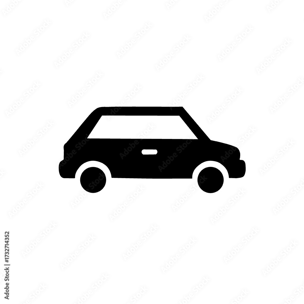 Fototapeta premium car on a white background