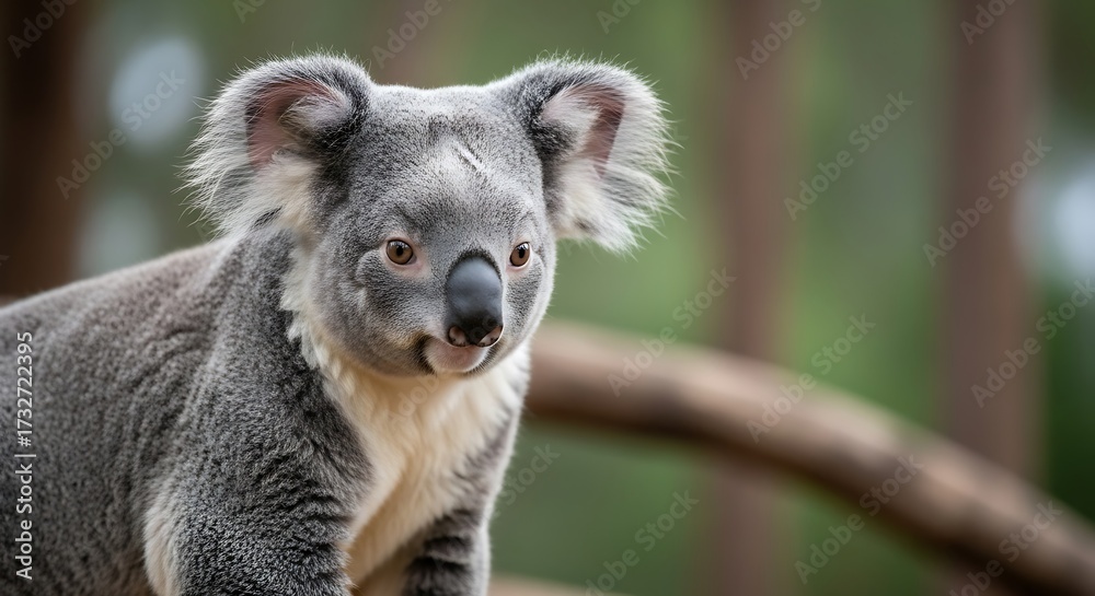 Fototapeta premium Koala in Australian Forest.