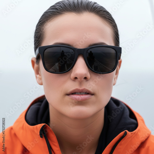 woman on a yacht