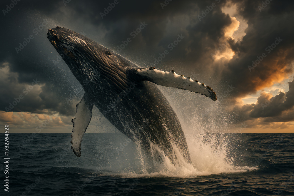 Fototapeta premium shark in the ocean