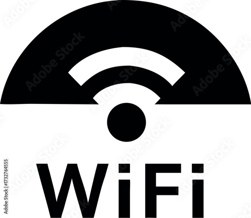 Wi-Fi connection signal vector icon