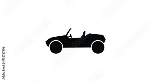 Silhouette of a Four Wheel Drive Vehicle Ideal for Off Road Adventures