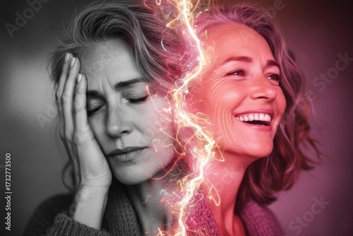 Contrast Emotions: Sadness to Joy 
