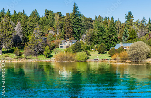 Sailing, Nahuel Huapi Lake, Puerto Panuelo, Bariloche, Rio Negro Province, Patagonia, Argentina