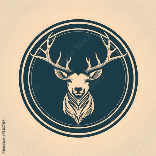 deer head vector illustration