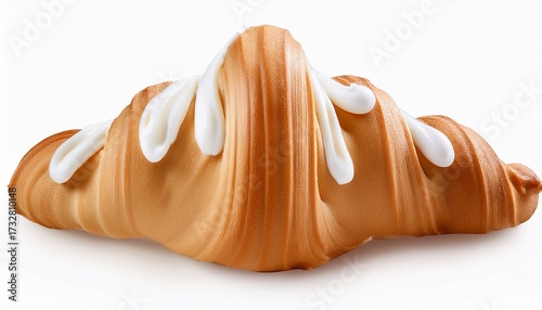 Wallpaper Mural Line Of Frosting Cream Isolated Torontodigital.ca