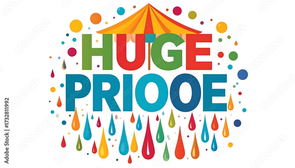 Fototapeta premium A colorful graphic with text 