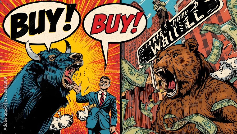 Obraz premium tiger and lion