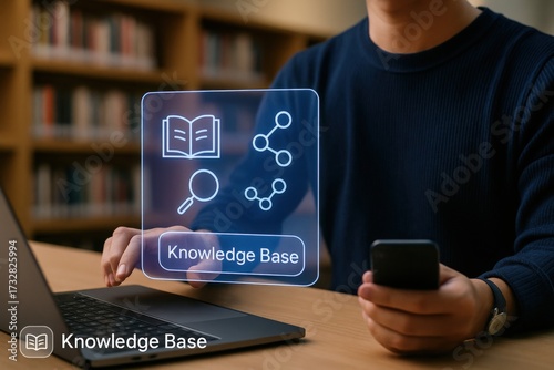 Exploring knowledge bases digital learning tools in a library educational content indoor environment user-centric viewpoint