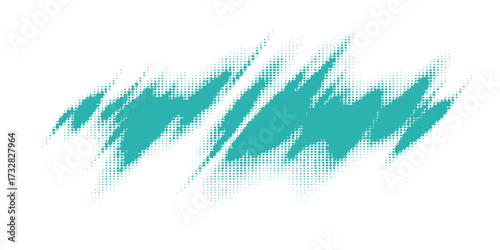 A soft feather grass vector illustration features a light blue plume and a delicate single wing design element for a calming nature concept