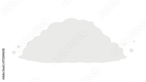 White powder pile dust clouding substance fine material heap smooth surface spill snow flour cocaine sugar