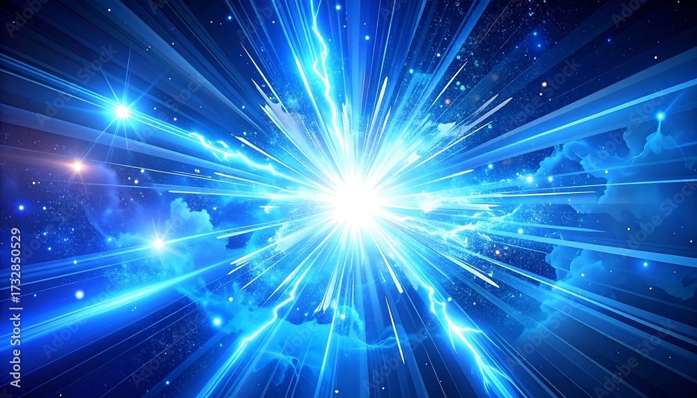 Fototapeta premium Cosmic energy burst