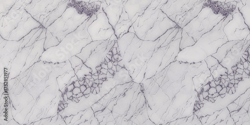 Elegant white marble texture with subtle gray veins, creating a sophisticated and seamless pattern for luxurious backgrounds and designs, ideal for modern aesthetics