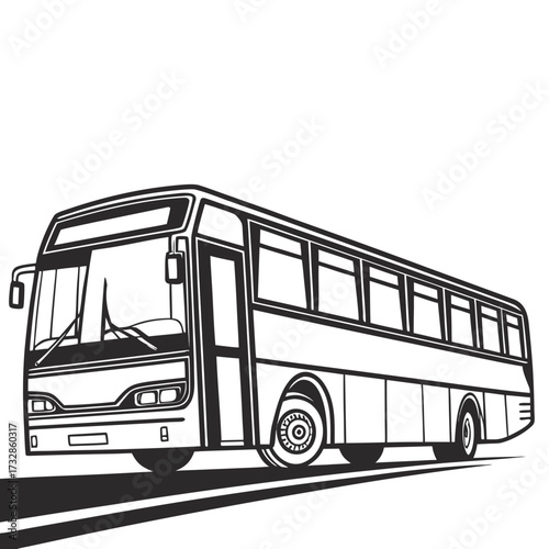bus vector illustration