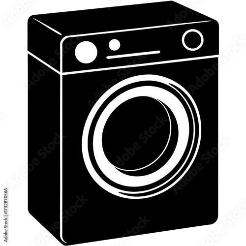 washing machine vector