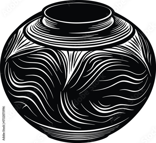 Abstract golden geometric shapes arranged in a dynamic pattern isolated on transparent background