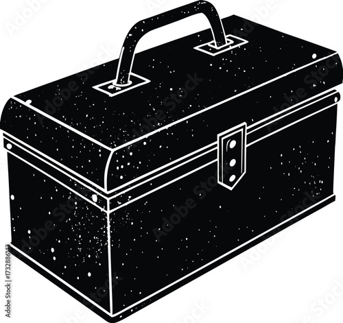 A solid black rectangle representing an empty or void space isolated on transparent background