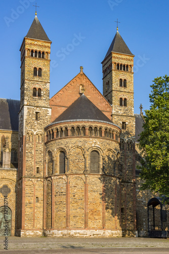 Wallpaper Mural Basilica of Saint Servatius at the Vrijthof square in Maastricht, Netherlands Torontodigital.ca