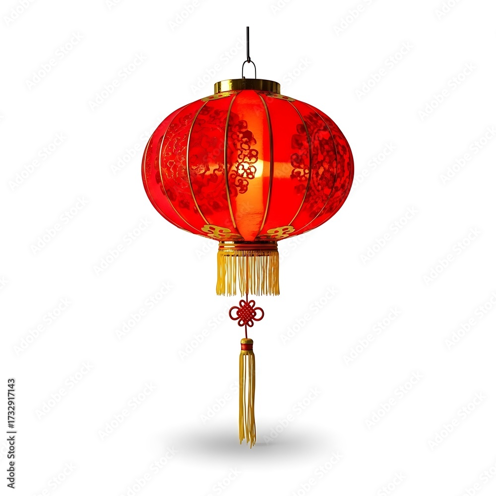 Fototapeta premium Red Chinese Lantern Decoration.