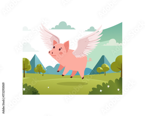 When pigs fly