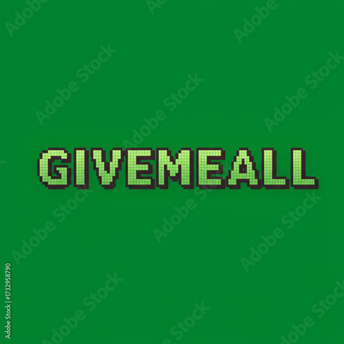 Pixel Art Text Effects Bundle - 200+ Green Screen Typography Assets for Video Editing