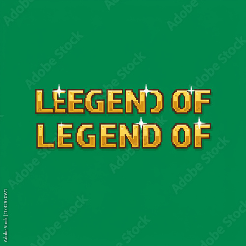 Pixel Art Text Effects Bundle - 200+ Green Screen Typography Assets for Video Editing